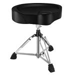 Donner Motorcycle Style Drum Throne, Upgraded Padded Stool
