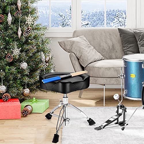 Vangoa Drum Thrones with Adjustable Height & Drumsticks