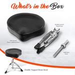 Adjustable Drum Stool - Portable Music Instrument Seat