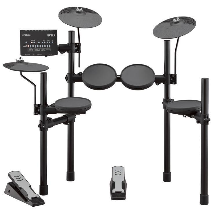 Yamaha DTX402K Electronic Drum Kit with Silent Kick Pedal