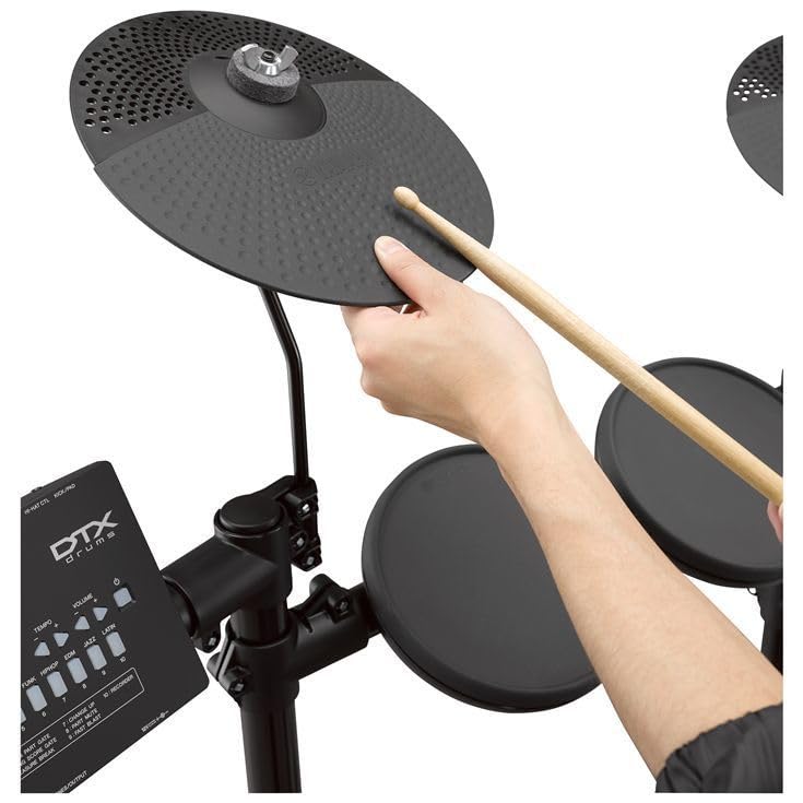 Yamaha DTX402K Electronic Drum Kit with Silent Kick Pedal
