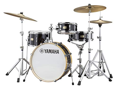 Yamaha Stage Custom Hip - Raven Black Drum Set