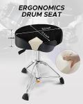 Starfavor Airlift Drum Throne, Height Adjustable Seat