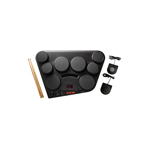 Yamaha DD75 Portable Digital Drums - Two Pedals & Drumsticks