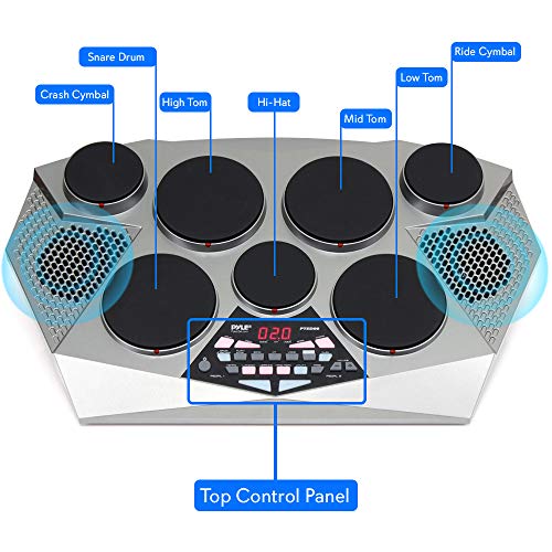 Pyle Pro Portable Electronic Drum Kit