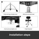 CHACHAZO Backrest Drum Throne - Height Adjustable