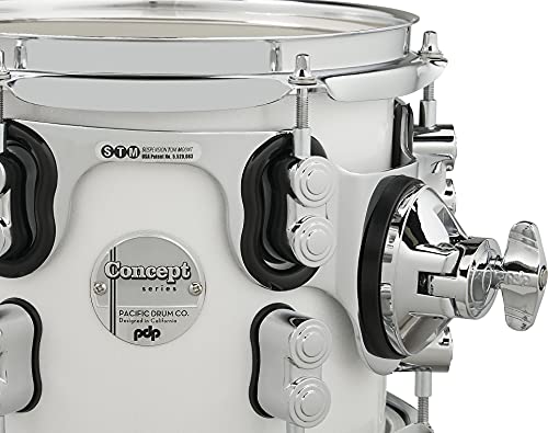 PDP 7-Piece Maple Shell Pack - Pearlescent White