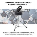 Alesis Drum Set Accessory Pack with Throne and Headphones