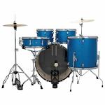 Ludwig Accent Drive 5-Piece Drum Set - Blue