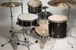 Ludwig Questlove Breakbeats 4-Piece Black Sparkle Drum Set