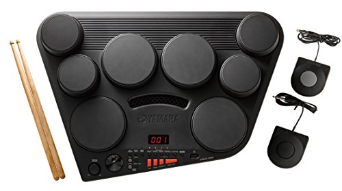 Yamaha DD75 Portable Digital Drums - Two Pedals & Drumsticks