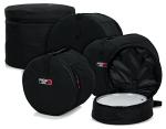 Gator Cases 5-Piece Drum Bag Set with Kick, Toms, and Snare