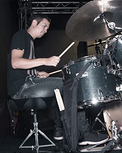 Starfavor Drum Throne - Adjustable Height, Padded Seat