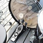 Double Chain Bass Drum Pedal with Beater & Key