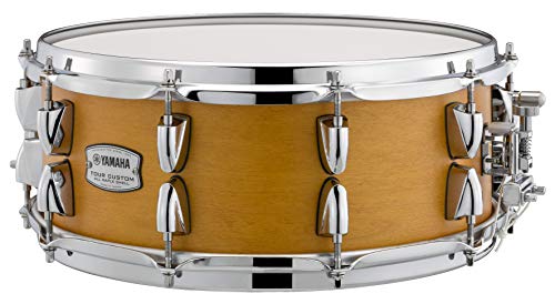 Yamaha Tour Custom Maple Snare Drum, Caramel Satin