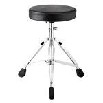 Ganen Foldable Drum Throne - Adjustable Height, Black