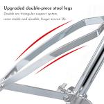 Ganen Foldable Drum Throne - Adjustable Height, Black