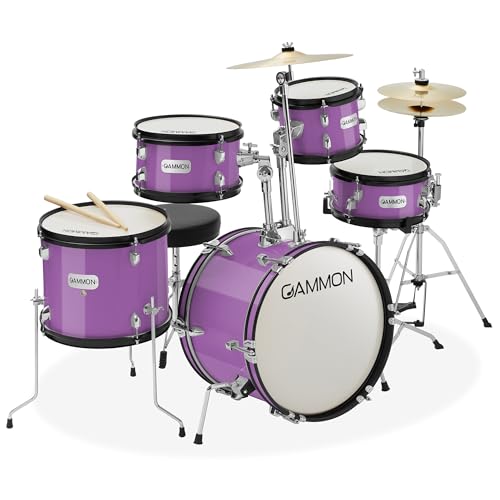 Junior Starter Drum Kit with Cymbals & Hardware