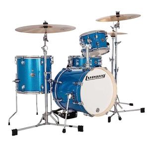 Ludwig Breakbeats 2022 Drum Set - Blue Sparkle