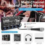 Mini Audio Mixer for Sub-Mixing, 4-Channel with Independent Control