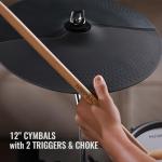 HAMPBACK ACE-310 Electric Drum Set with Mesh Pads