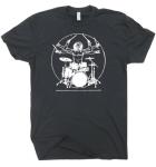 Vintage Drummer Graphic Tee for Music Lovers