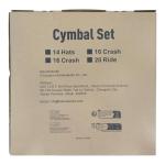 SONICAKE Quiet Cymbal Pack 5-Piece Set - 14/16/18/20