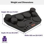 Yamaha DD75 Portable Digital Drums - Two Pedals & Drumsticks