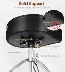 Vangoa Drum Thrones with Adjustable Height & Drumsticks