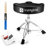 Vangoa Drum Thrones with Adjustable Height & Drumsticks