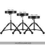 EASTROCK Adjustable Drum Throne for Adults and Kids