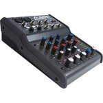 Compact Alesis 4-Channel Mixer with Built-In Effects & USB