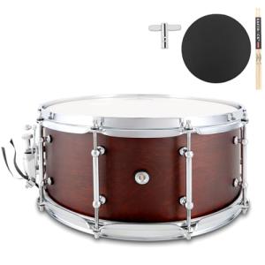 EASTROCK 14" x 6.5" Reddish Brown Snare Drum