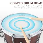 EASTROCK 14" x 6.5" Reddish Brown Snare Drum