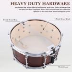 EASTROCK 14" x 6.5" Reddish Brown Snare Drum