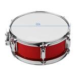 Sunydog 12-inch Snare Drum Set for Students (Red)