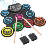 Sboet 9-Pad Roll-Up Electronic Drum Set