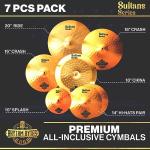 Sultans Series 7-Piece Cymbal Set