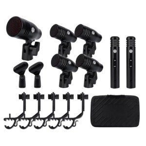 W IN-MIX 7-Piece Drum Mic Kit with Clips