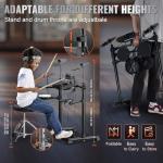 VEVOR Electric Drum Set with 15 Kits & Sounds