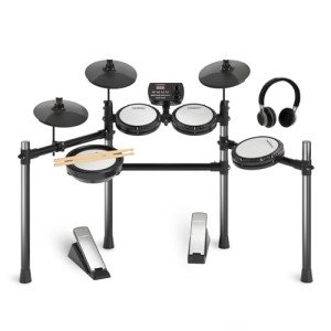 MOSEN Electric Drum Set with Mesh Pads and Sounds