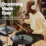 MOSEN Electric Drum Set with Mesh Pads and Sounds
