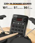 LEKATO Portable Electric Drum Set for Beginners