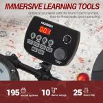 MOSEN Electric Drum Set with Mesh Pads and Sounds