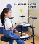 HAMPBACK MK-0 Electric Drum Set for Beginners