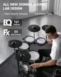 Donner Beat Max Electronic Drum Set with Mesh Pads