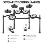 MOSEN Electric Drum Set with Mesh Pads and Sounds