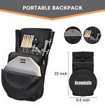 GrowDaily 12" Drum Practice Pad Stand Set