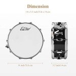 Eastar 14" Snare Drum Set in Starry Black