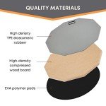 GrowDaily 12" Drum Practice Pad Stand Set